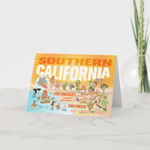 Carte blanche de Californie du Sud
