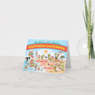 Carte blanche de Californie du Sud