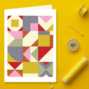 Carte blanche de couture de quilt de Hobby