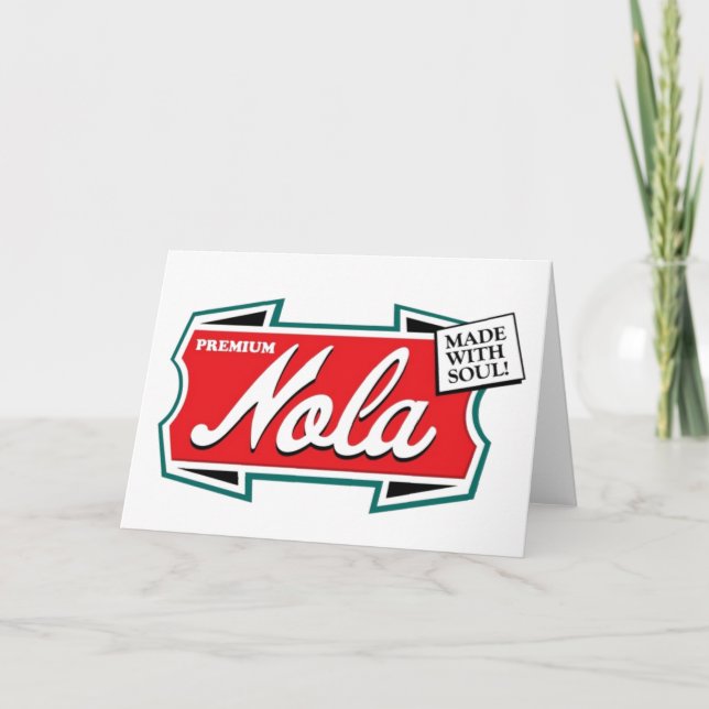 Carte blanche de la Nouvelle-Orléans (Devant)