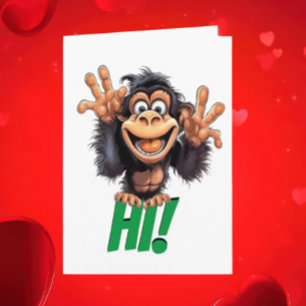 Carte blanche de singe