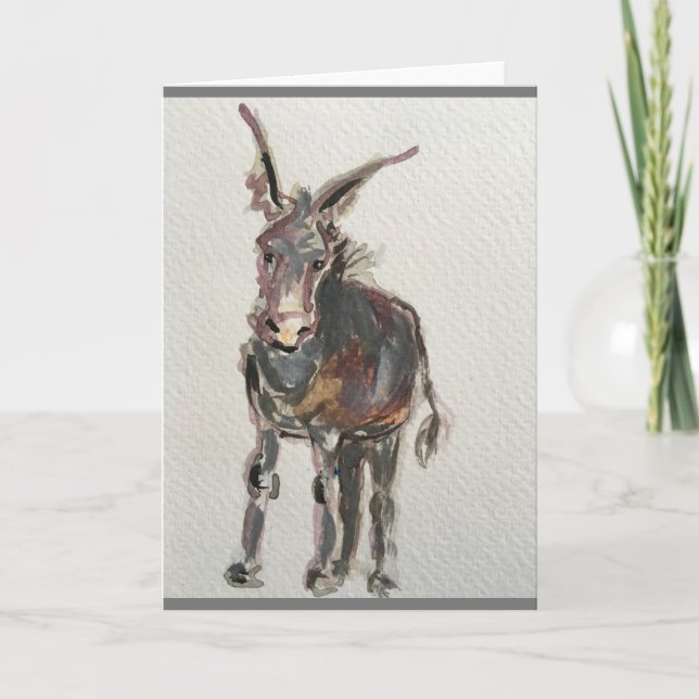 Carte blanche Donkey Lover (Devant)