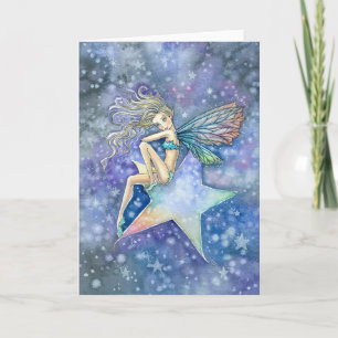 Carte blanche Little Star Fairy par Molly Harrison