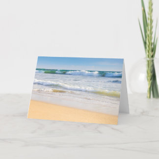 Carte blanche plage et mer