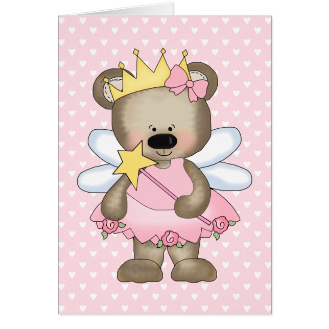 Carte blanche Princess Bear (Devant)
