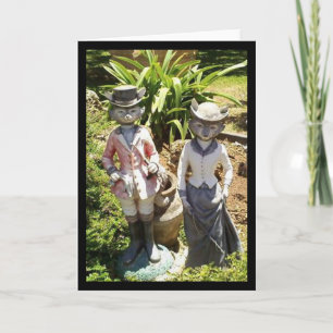 Carte blanche renard fantaisie