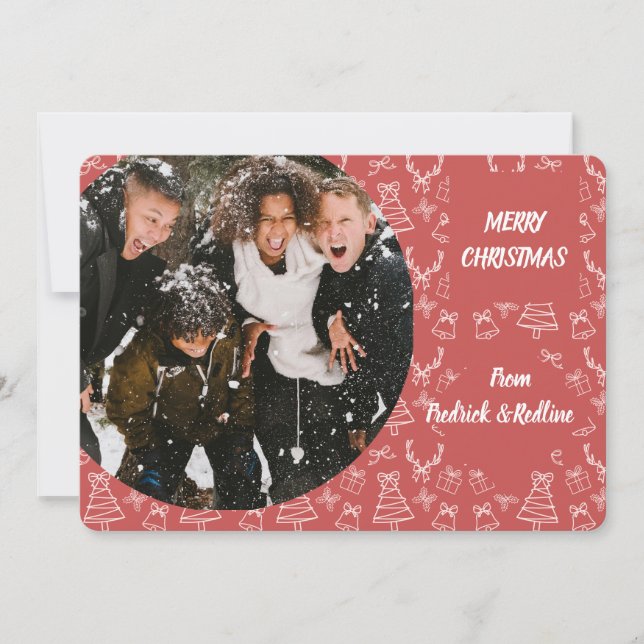 Carte blanche rose (Devant)