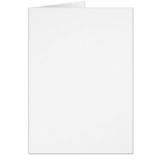 Carte blanche simple -Personnaliser- blanche