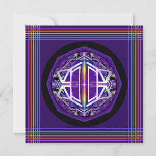 Carte blanche violette W3