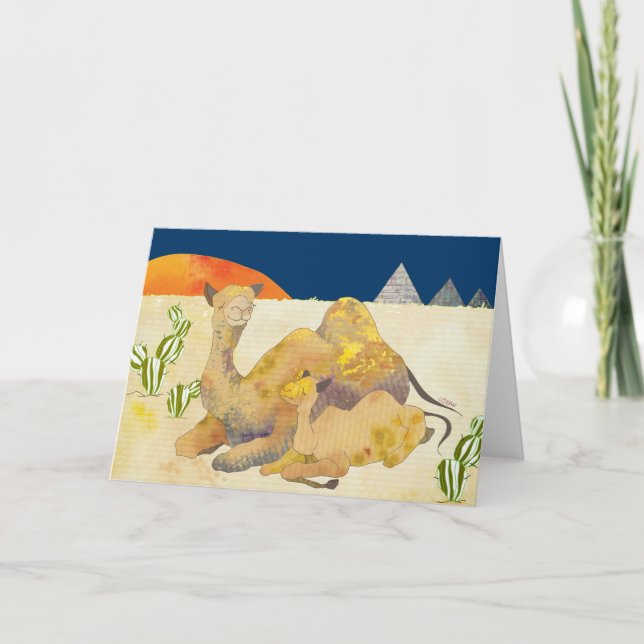 Carte Blank Camels (Devant)