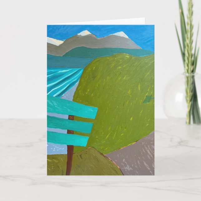 Carte Blank Greeting Card (Devant)