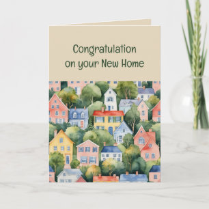 Carte Bless this Home Félicitations pour New Home