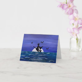 Carte Blessé Be Witchy Moonrise Card