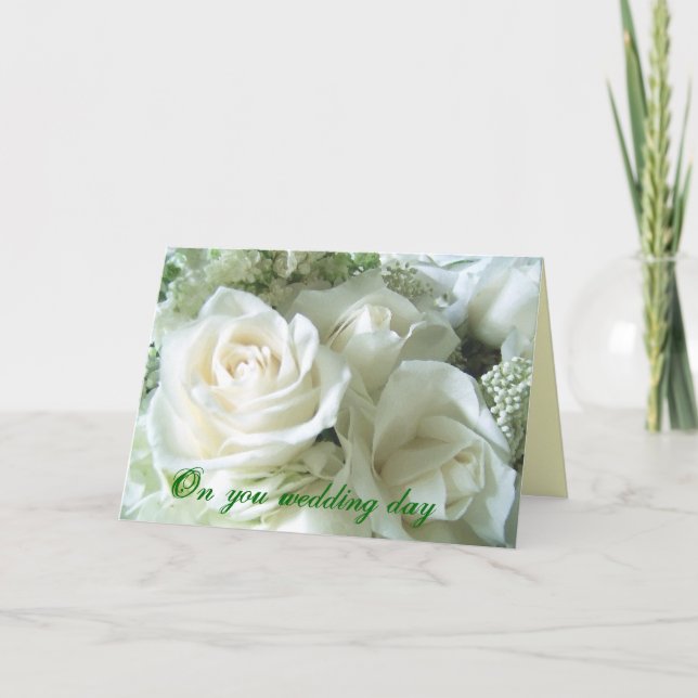 Carte Blessings_Day de mariage (Devant)