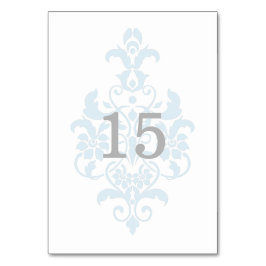 Carte Bleu Subtil Damask Table