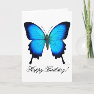 Carte Bleu Ulysse Bleu Joyeux Anniversaire