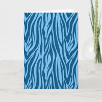 Bleu zèbre rayures