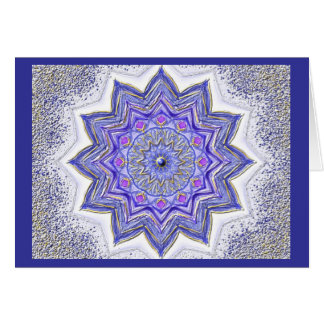 Carte bleue de Mandala 09