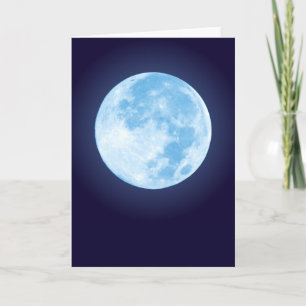 Carte bleue de Pleine lune