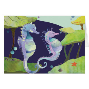 Carte bleue Sea Horse