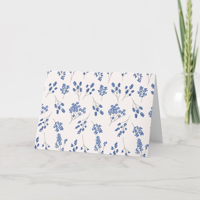 CARTE BLEUE SPRIGGS TOUTE OCCASION/VIDE (Devant)