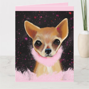 Carte Bling Chihuahua