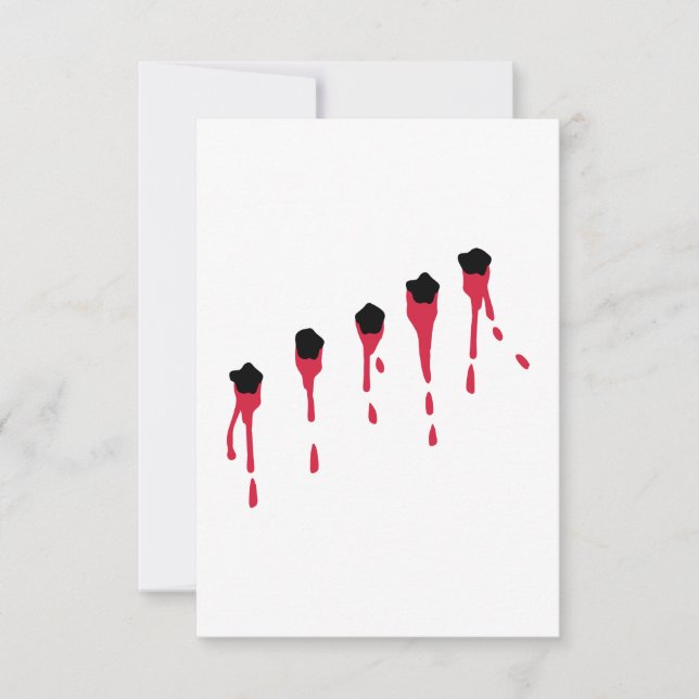 Carte Blocage de balles sang (Devant)