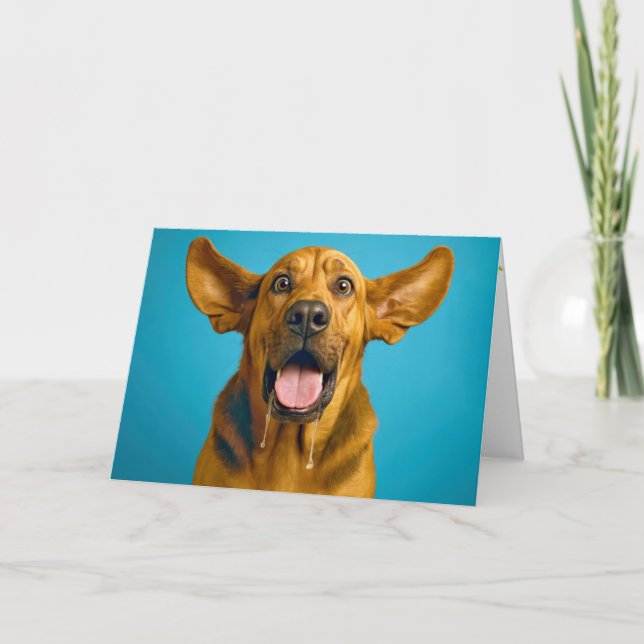 Carte Bloodhound Humour de la noyade (Devant)
