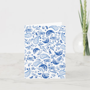 Carte Blue Paisley