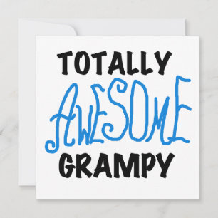 Carte Blue Totalement génial Tshirts et cadeaux Grampy