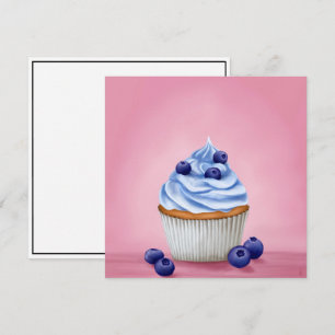 Carte Blueberry cupcake