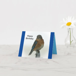 Carte Bluebird de bonheur