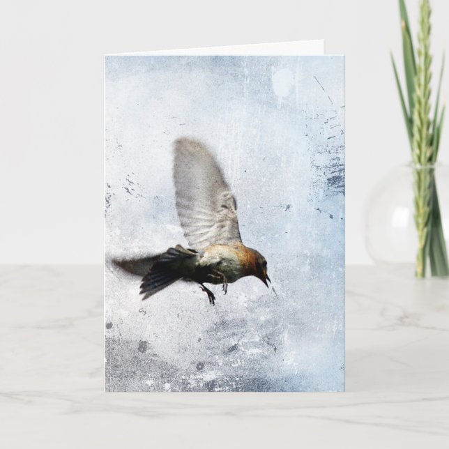 Carte Bluebird, fête des mères (Devant)