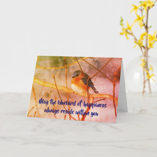 Carte Bluebird Of Happiness Art Inspiration Card