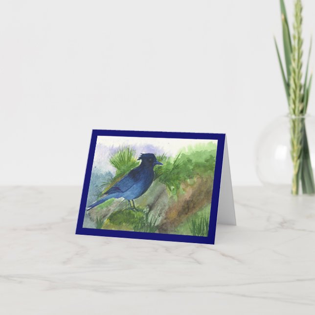 Carte Bluejay dans le Muskeg (Devant)