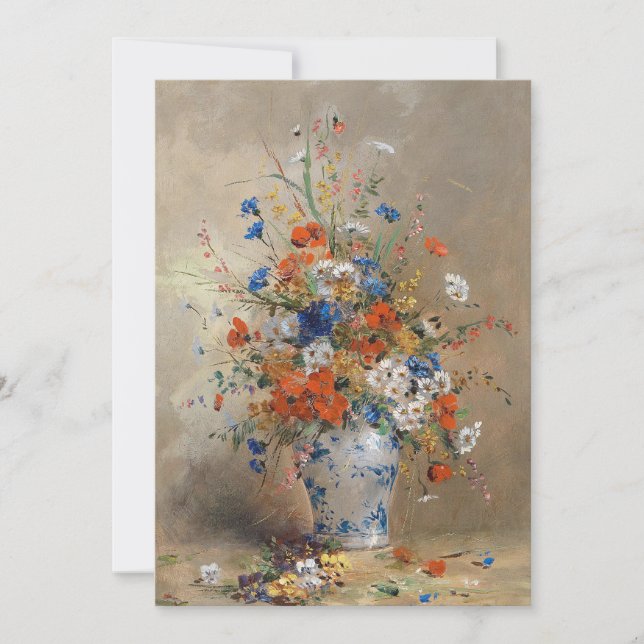 Carte Blumenstillleben | Eugene Petit (Devant)