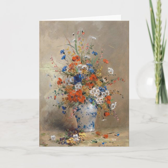 Carte Blumenstillleben | Eugene Petit (Devant)