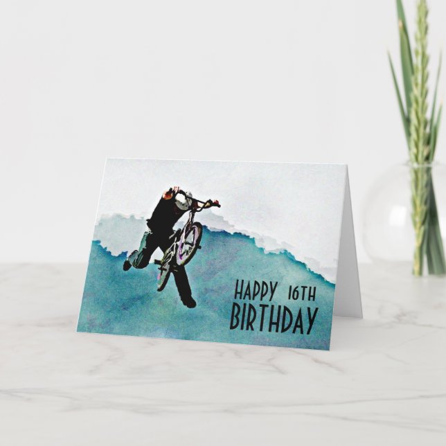 Carte BMX Freestyle Bicycle (Devant)