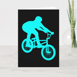 Carte BMX Vélo Motocross Vélo Freestyle Retro Cadeau