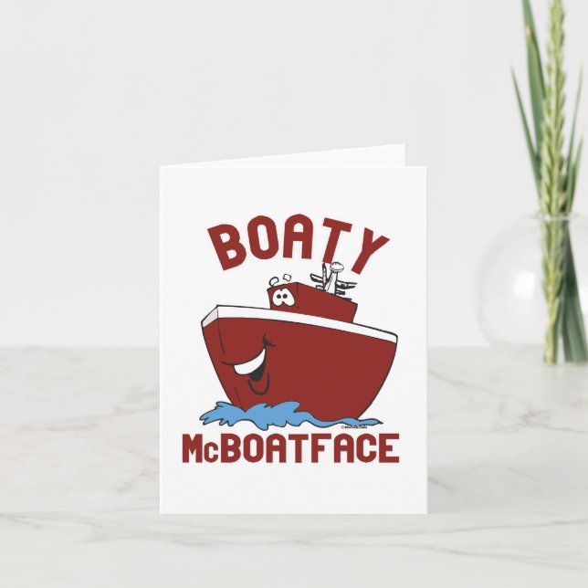 Carte Boaty McBoatface (Devant)