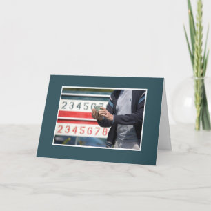 Carte Bocce Ball Score Anniversaire