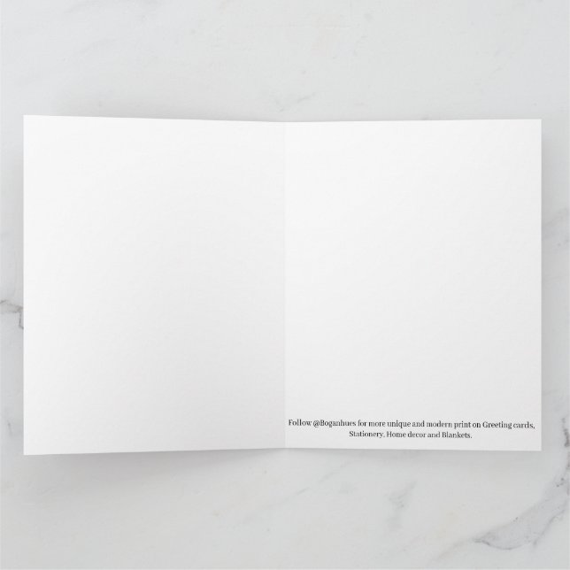 Carte Boganhues impression unique (Intérieur)