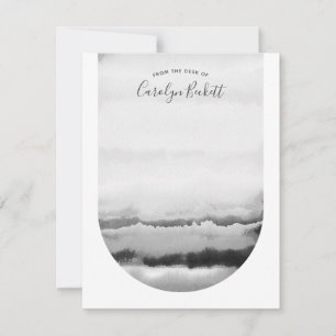 Carte Boho Aquarelle Cravate-Dye Papeterie personnalisée