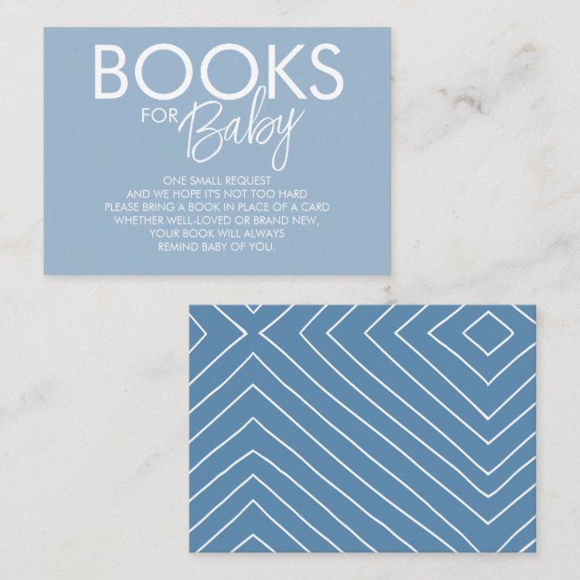 Carte Boho Blue Book Demande de fermeture (Devant / Derrière)