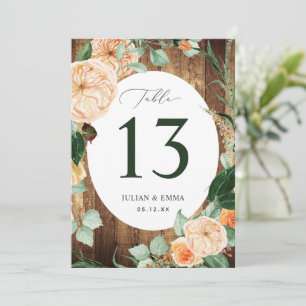 Carte Boho Botanique Rustique Ferme Grange Floral Person