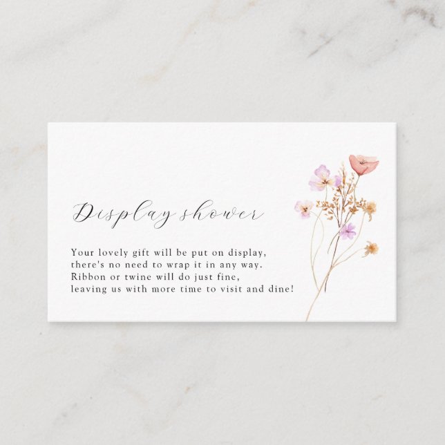 Carte Boho Display Shoot (Devant)