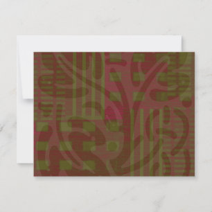Carte bois d'olive de canneberge Inspiration celtique