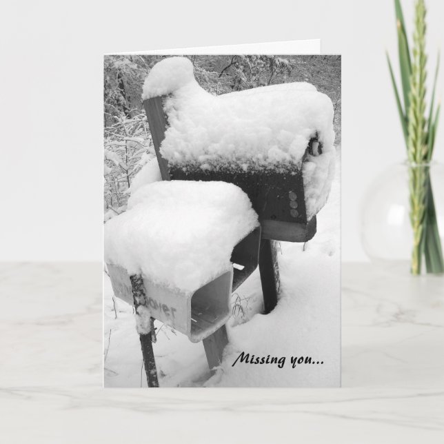 Carte Boîte aux lettres vide (Devant)