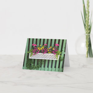 Carte Boîte de fenêtre Gardener toutes les occasions car