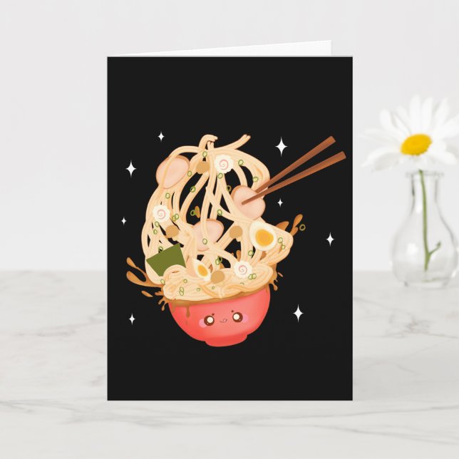 Carte Bol De Ramen (Petite plante)